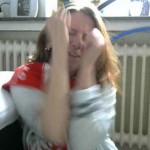 Masturbating shadowlady